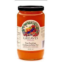 Greaves Peach Jam-Jam-Balderson Village Cheese Store