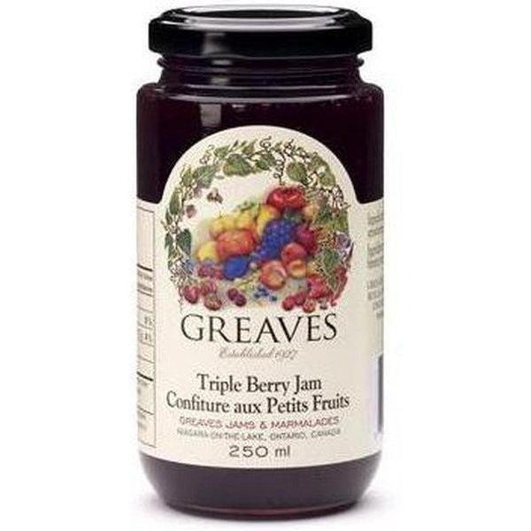 Greaves Triple Berry Jam-Jam-Balderson Village Cheese Store