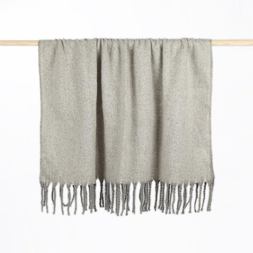 Grey Super Soft Throw-Blankets-Balderson Village Cheese Store