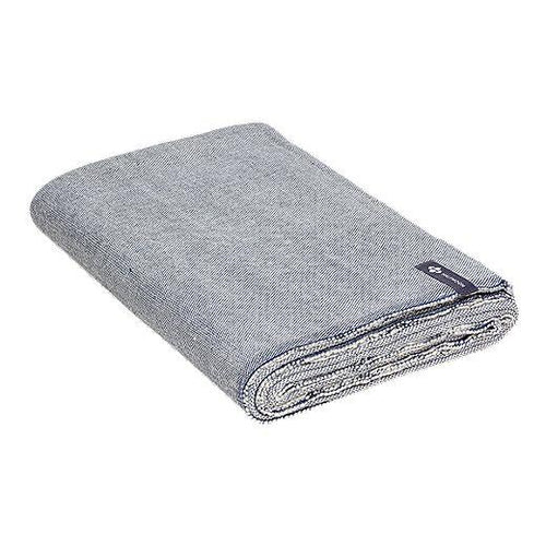 Halfmoon Cotton Yoga Blanket - Ink Weave-Yoga & Pilates Mats-Balderson Village Cheese