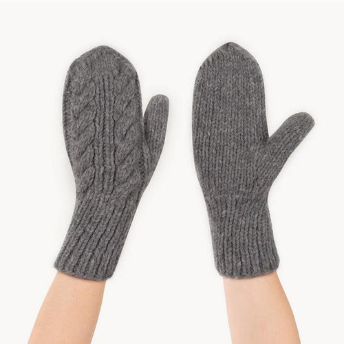 Hand-Knit Alpaca Mittens-Gloves & Mittens-Balderson Village Cheese Store