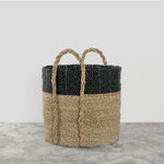 Handled Seagrass Baskets - Set of 3-Decorative Bowls-Balderson Village Cheese Store
