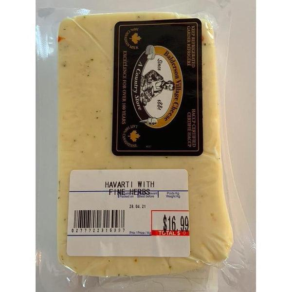 Havarti w/Fine Herbs-Havarti Cheese-Balderson Village Cheese Store