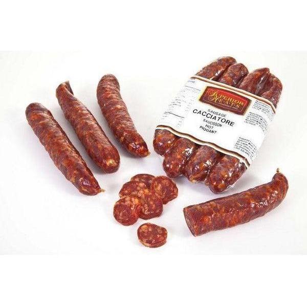 Hot Cacciatore Sausage-Sausage-Balderson Village Cheese Store