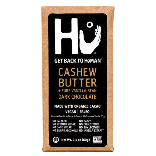 Hu Cashew Butter + Pure Vanilla Bean Dark Chocolate Bar-Chocolate-Balderson Village Cheese