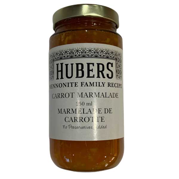 Hubers Carrot Marmalade-Jam-Balderson Village Cheese