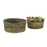 Indaba Aged Clay Planters - Antique Blackstone-Washer & Dryer Accessories-Balderson Village Cheese Store