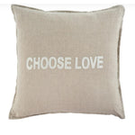 Indaba Choose Love Pillow-For the Home-Balderson Village Cheese Store
