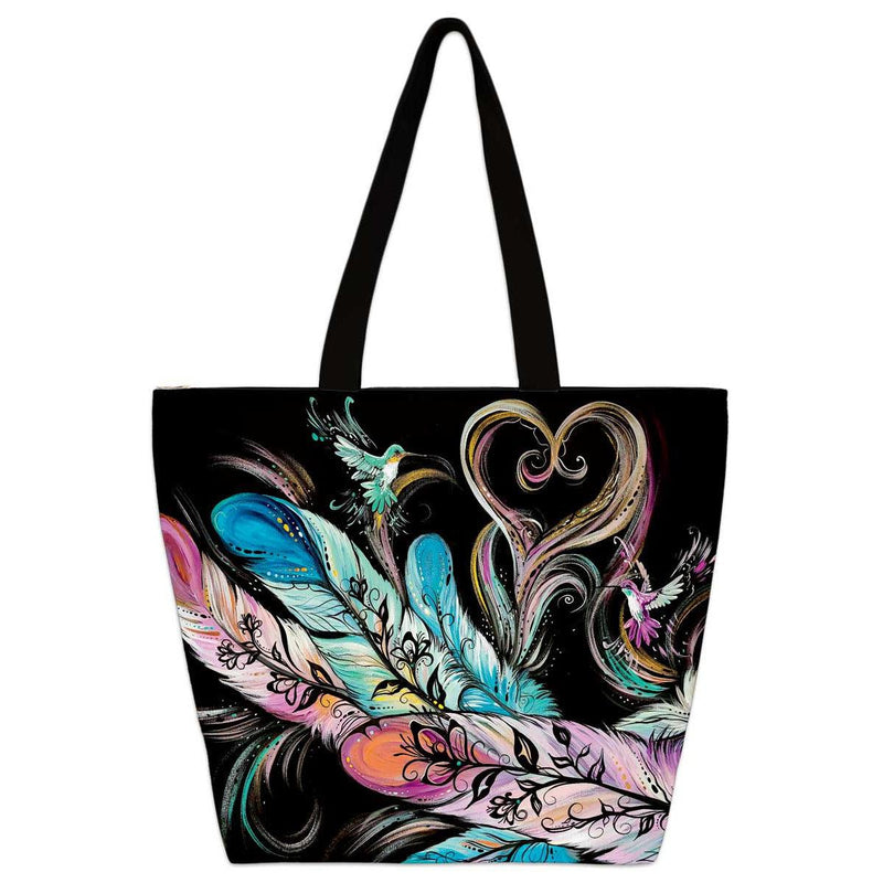 Indigenous Collections - Love - Tote Bag-Tote Bag-Balderson Village Cheese Store