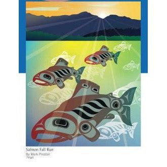 Indigenous Collections - Salmon Fall Run - 500 Piece Puzzle-Puzzles-Balderson Village Cheese Store