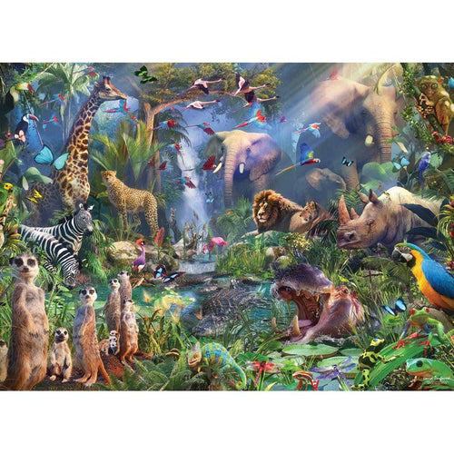 Into the Jungle Puzzle-Jigsaw Puzzles-Balderson Village Cheese Store