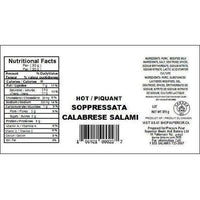 Italian Style Hot Soppressata-Salami-Balderson Village Cheese Store