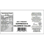 Italian Style Hot Soppressata-Salami-Balderson Village Cheese Store