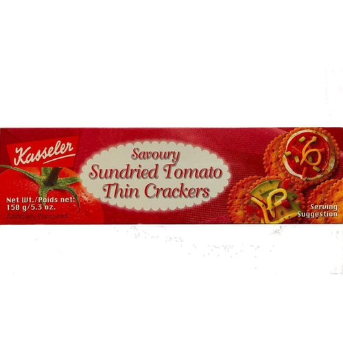 Kasseler Sundried Tomato Thin Crackers-Crackers-Balderson Village Cheese