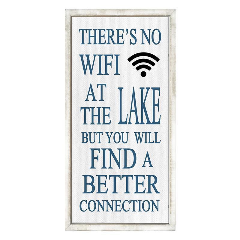 Lake Wifi Sign-Wall Decor-Balderson Village Cheese Store