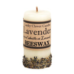 Lavender Beeswax Candles - 2"x 4"-Coffee-Balderson Village Cheese Store