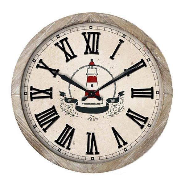 Lighthouse Wall Clock-Clock-Balderson Village Cheese Store