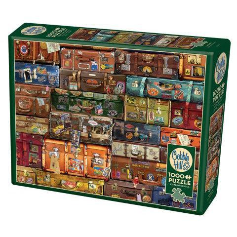 Luggage Puzzle-Jigsaw Puzzles-Balderson Village Cheese Store