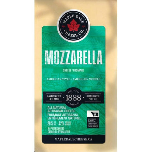 Maple Dale Mozzarella Cheese-Mozzarella Cheese-Balderson Village Cheese Store