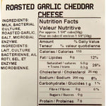 Maple Dale Roasted Garlic Cheddar-Cheddar Cheese-Balderson Village Cheese Store
