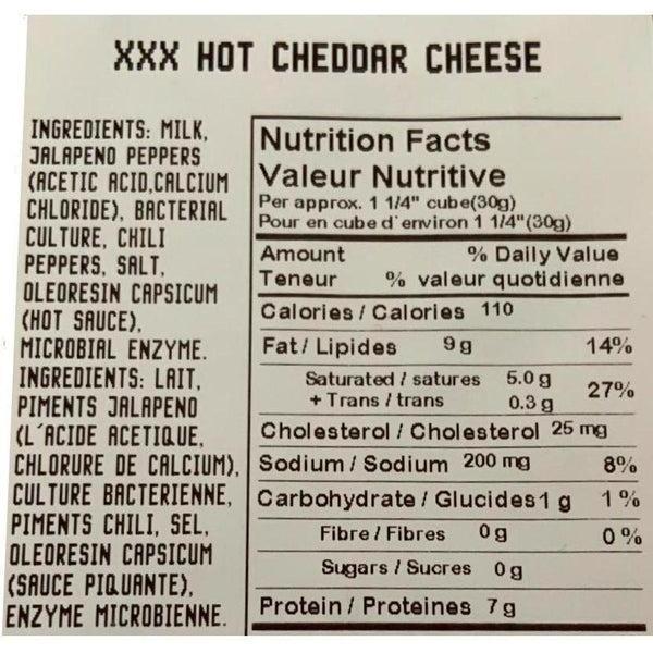 Maple Dale Whole Lotta Heat Cheddar-Cheddar Cheese-Balderson Village Cheese Store