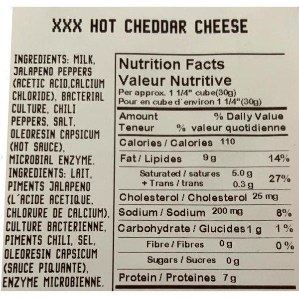 Maple Dale Whole Lotta Heat Cheddar-Cheddar Cheese-Balderson Village Cheese Store