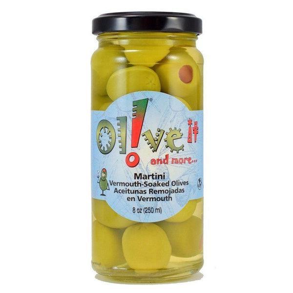 Martini Vermouth Soaked Stuffed Olives-Olives-Balderson Village Cheese Store