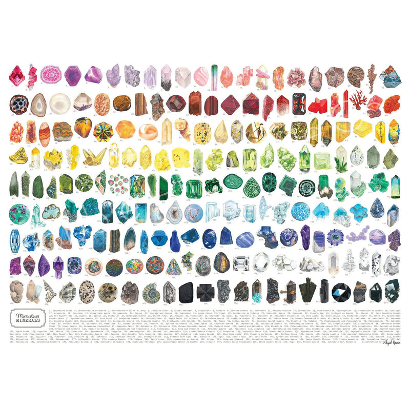 Marvelous Minerals Puzzle-Jigsaw Puzzles-Balderson Village Cheese Store