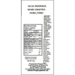 Mild Peppered Pork Jerky-Pepperettes-Balderson Village Cheese