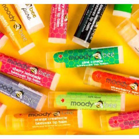 Moody Bee All Natural Beeswax Lip Balms-Lip Balms-Balderson Village Cheese