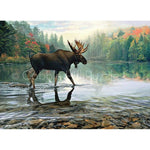 Moose Crossing Puzzle-Jigsaw Puzzles-Balderson Village Cheese Store