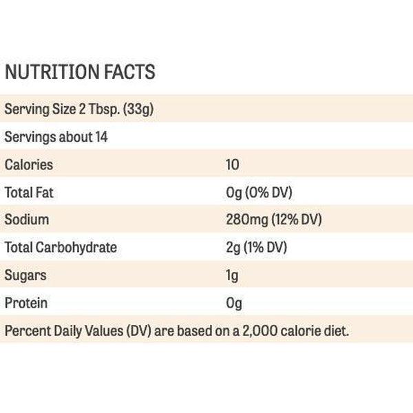 Nutrition Facts label for Mrs. Renfro's Habanero Hot Salsa, showing 10 calories per serving.