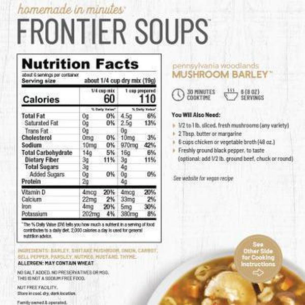 Mushroom Barley Soup Mix-Soup-Balderson Village Cheese Store