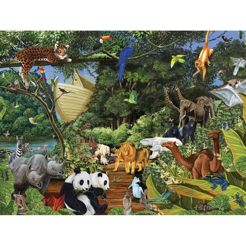 Noah's Gathering Puzzle - Family-Jigsaw Puzzles-Balderson Village Cheese Store