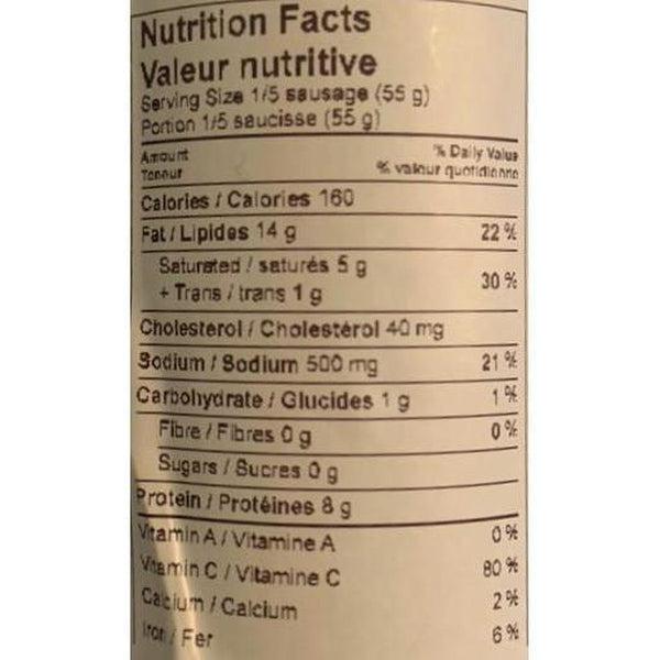 Old Canadiana Hickory Summer Sausage-Sausage-Balderson Village Cheese