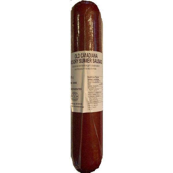 Old Canadiana Hickory Summer Sausage-Sausage-Balderson Village Cheese Store