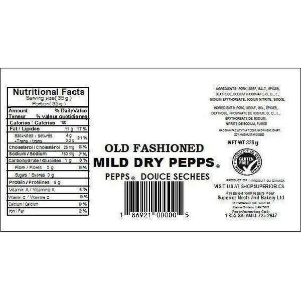 Old Fashioned Premium Mild Mini Pepperettes-Pepperettes-Balderson Village Cheese Store