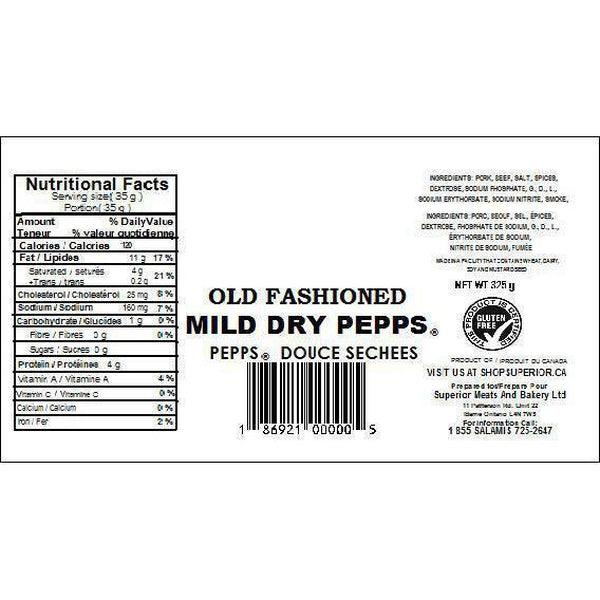 Old Fashioned Premium Mild Mini Pepperettes-Pepperettes-Balderson Village Cheese