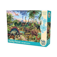 Prehistoric Party Family Puzzle-Jigsaw Puzzles-Balderson Village Cheese Store