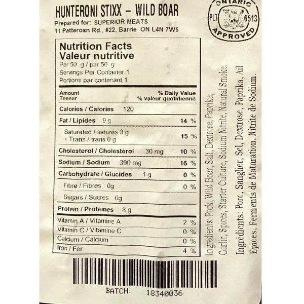 Premium Wild Boar Pepperettes-Pepperettes-Balderson Village Cheese Store
