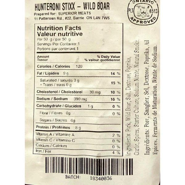 Premium Wild Boar Pepperettes-Pepperettes-Balderson Village Cheese Store