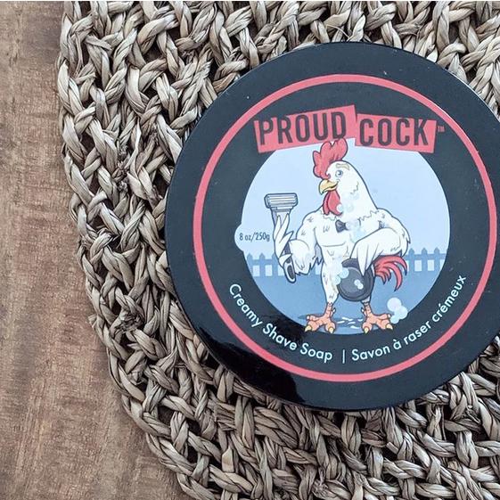Proud Cock Creamy Shave Soap-Hand Cream-Balderson Village Cheese Store