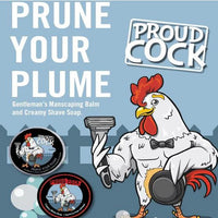 Proud Cock Creamy Shave Soap-Hand Cream-Balderson Village Cheese Store