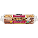 Sesmark Savory Rice Thins – Cracked Wheat and Sesame-Crackers-Balderson Village Cheese