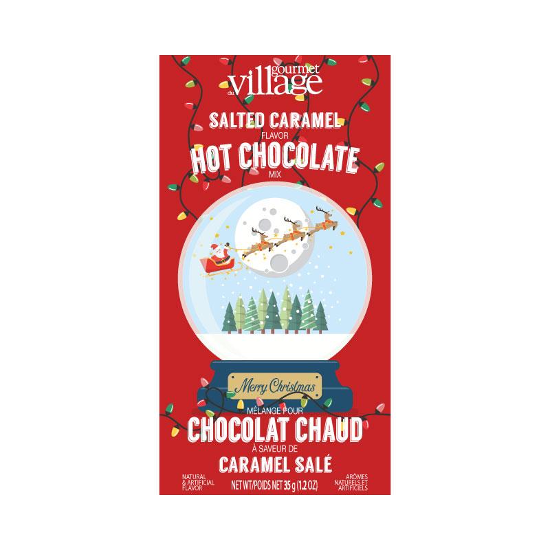 Snowglobe Salted Caramel Hot Chocolate-Hot Chocolate-Balderson Village Cheese Store