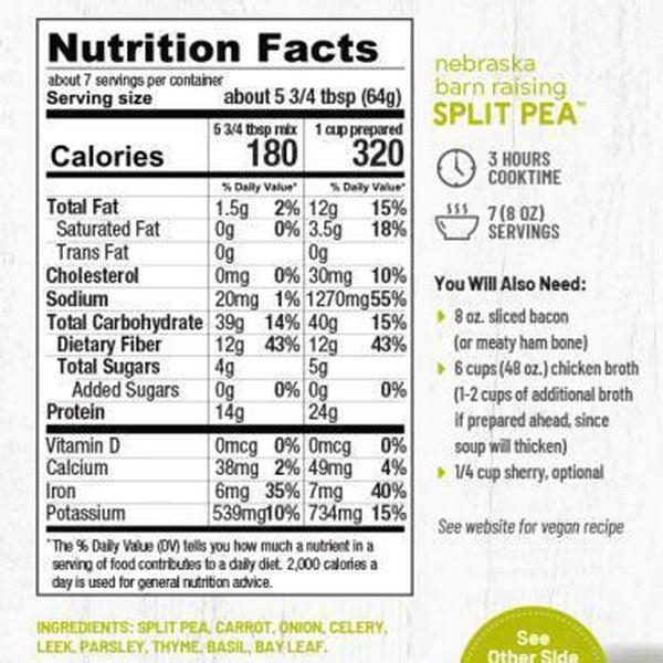 Split Pea Soup Mix-Soup-Balderson Village Cheese Store