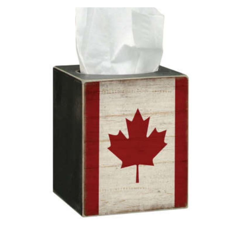 Square Canada Tissue Box-For the Home-Balderson Village Cheese