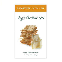 Stonewall Kitchen Aged Cheddar Beer Crackers-Crackers-Balderson Village Cheese Store