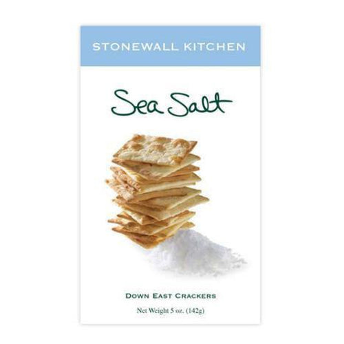 Stonewall Kitchen Sea Salt Crackers-Crackers-Balderson Village Cheese Store