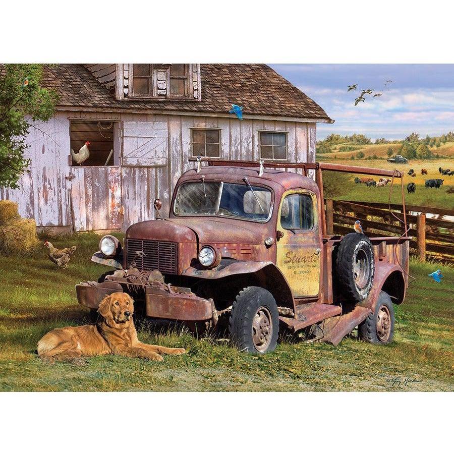 Summer Truck Puzzle-Jigsaw Puzzles-Balderson Village Cheese Store